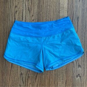 lululemon athletica Women’s Vibrant Blue Athletic Shorts